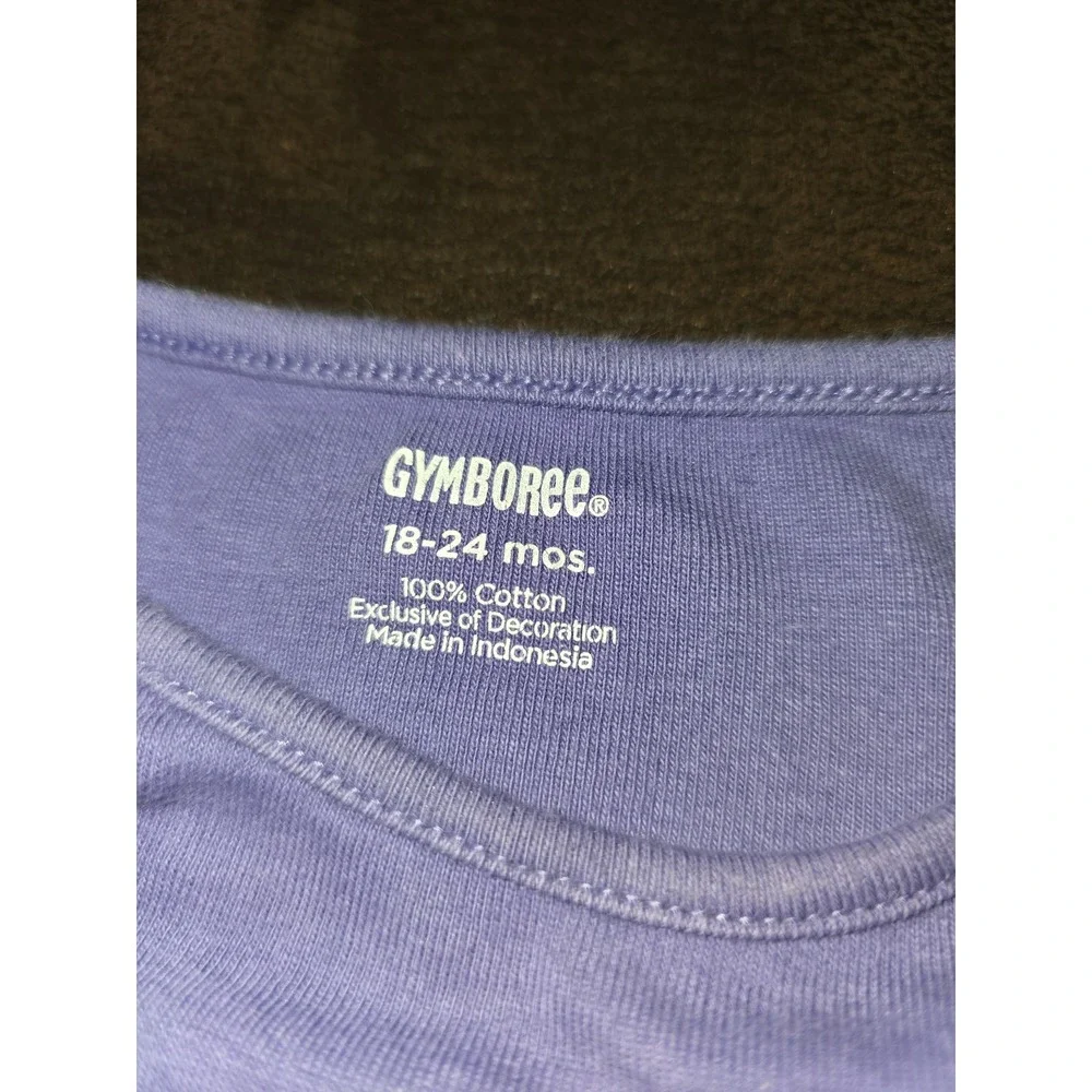 Gymboree super star Future Rock Star superstar purple top size 18 24 months